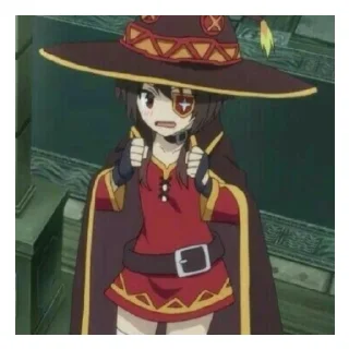 ☺️ emoji MEGUMIN(TOMEKI) Telegram sticker 16 of 44