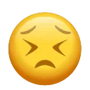 😣 emoji @AnimatedEmojiOS Pack 😎 Telegram sticker 22 of 31