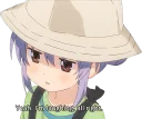 😕 emoji Non Non Biyori - @bourros Telegram sticker 17 of 84