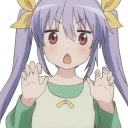 😱 emoji Non Non Biyori - @bourros Telegram sticker 19 of 84