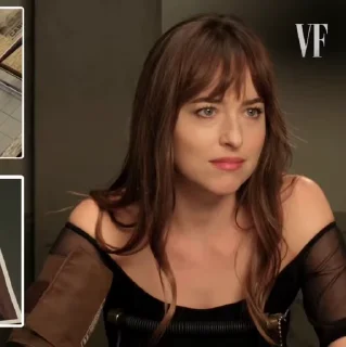 🤍 emoji DAKOTA JOHNSON Telegram sticker 11 of 19