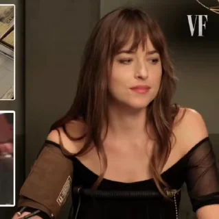 🤍 emoji DAKOTA JOHNSON Telegram sticker 8 of 19