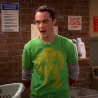 🧠 emoji ャ. Sheldon Cooper ；@Unince . Telegram sticker 11 of 60