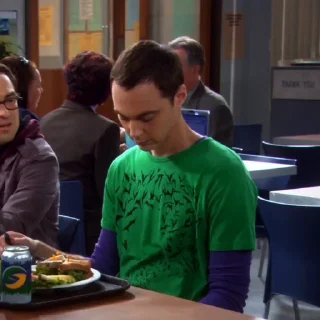 🧠 emoji ャ. Sheldon Cooper ；@Unince . Telegram sticker 15 of 60