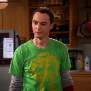 🧠 emoji ャ. Sheldon Cooper ；@Unince . Telegram sticker 12 of 60