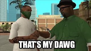 🤜 emoji Carl Johnson Telegram sticker 7 of 9