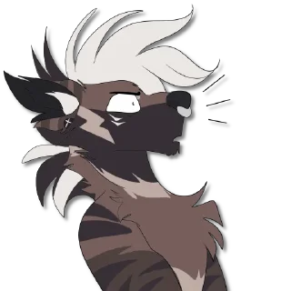 😠 emoji Switch Hyena Telegram sticker 20 of 67