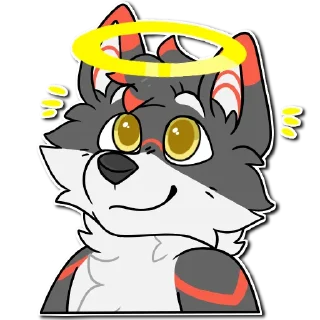 😇 emoji MiloUwU Telegram sticker 7 of 37
