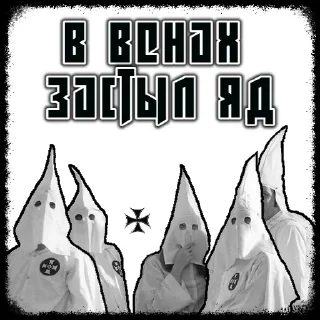 Sticker from ⚡️ @KuKluxRussia ⚡️