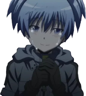 🥺 emoji Nagisa Shiota by @Spooky_Akabane_Karma Telegram sticker 24 of 37