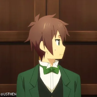 😑 emoji @usthen KonoSuba S3 Telegram sticker 17 of 63