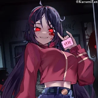 🔪 emoji 🔪🩸 | Crazy Mita @KurumiFan Telegram sticker 16 of 120
