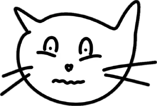 😥 emoji Risovani kisik Telegram sticker 7 of 17