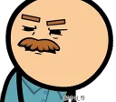 😒 emoji cyanide and happiness 3 Telegram sticker 22 of 74
