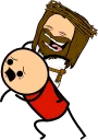 🐎 emoji Cyanide and Happiness Telegram sticker 19 of 23