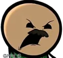 😡 emoji cyanide and happiness 3 Telegram sticker 10 of 74