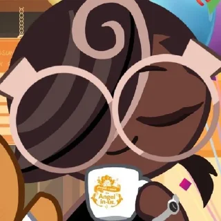 🌟 emoji ☕espresso cookie🍪 Telegram sticker 12 of 17