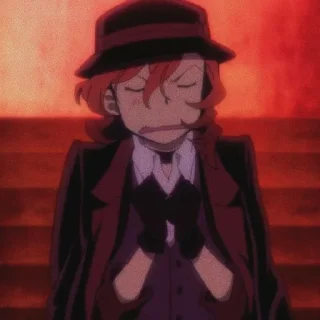 🍷 emoji Chuya { @otakochannle } Telegram sticker 8 of 68