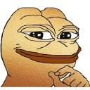 💛 emoji pepe the frog Telegram sticker 20 of 45