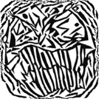 😡 emoji Distortion TrollFace | @The_Last_Nam_Nam Telegram sticker 16 of 65