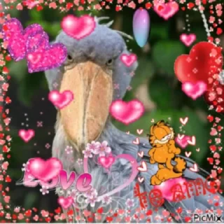 💞 emoji shoebill @vkuwa Telegram sticker 8 of 19