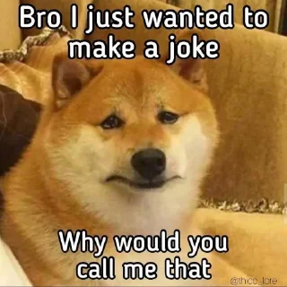 🍆 emoji Cheems and Doge Diviiv Telegram sticker 8 of 36