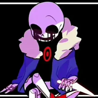 🌸 emoji Killer sans by : @Undertale_Stickers Telegram sticker 24 of 76