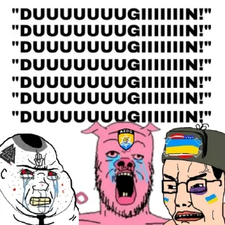 🤪 emoji Aleksandr Dugin Telegram sticker 14 of 120