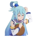 😅 emoji Konosuba Telegram sticker 8 of 37
