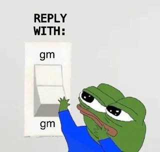 🌟 emoji gm say it back Telegram sticker 8 of 120