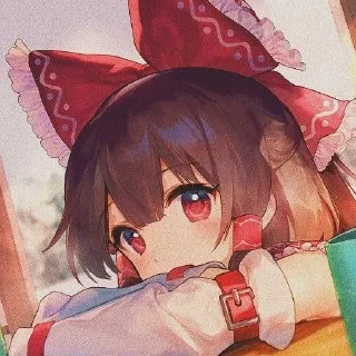 🌟 emoji 🍵 ও Reimu Hakurei ۵ → @KesitoMania Telegram sticker 23 of 120