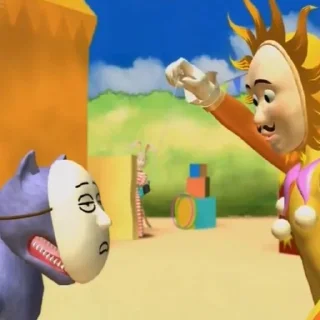 Sticker from Popee the performer 2