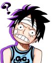 Sticker from Luffy