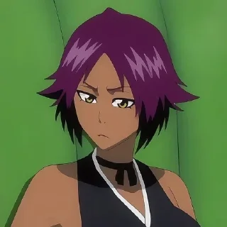 🥊 emoji Yoruichi Shihouin Telegram sticker 8 of 76