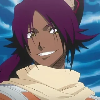 🥊 emoji Yoruichi Shihouin Telegram sticker 13 of 76