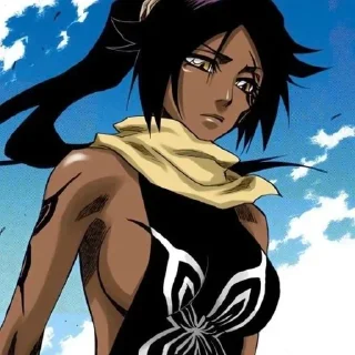 🥊 emoji Yoruichi Shihouin Telegram sticker 23 of 76