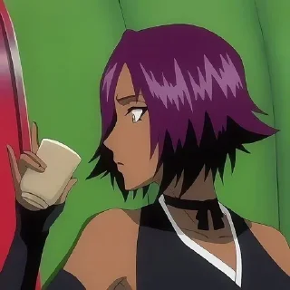 🥊 emoji Yoruichi Shihouin Telegram sticker 9 of 76