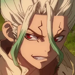🔮 emoji Senku Ishigami Telegram sticker 19 of 60