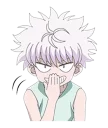 Sticker from Killua