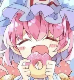 Sticker from 🪭 ༅ Yuyuko Saigyouji ⊹ @KesitoMania