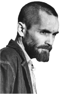 😒 emoji Charles Manson Telegram sticker 12 of 35