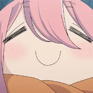 😊 emoji Yuru Camp Telegram sticker 9 of 18
