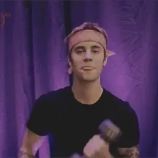 🏋‍♂ emoji JustinBieber @StickersByBoggi Telegram sticker 6 of 50