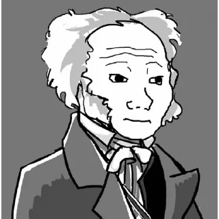 😔 emoji Despairwojak Telegram sticker 13 of 14