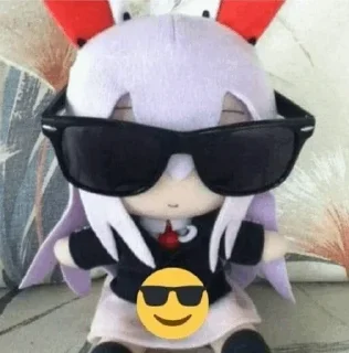 😎 emoji Fumo | @Onishiki @Nishi_Stickers Telegram sticker 13 of 45