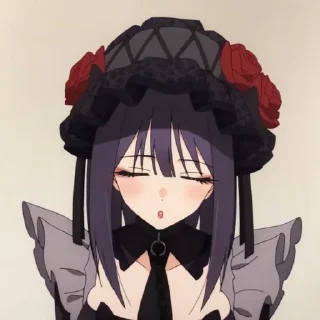 🥀 emoji shizuku @stickerspackanime Telegram sticker 19 of 50