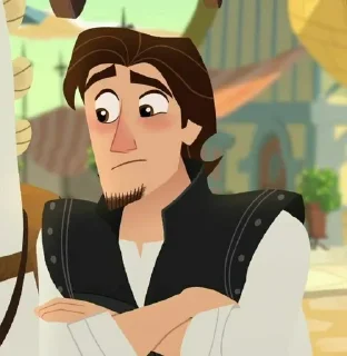 🖇 emoji Flynn rider  🖇  @lord_cullen Telegram sticker 14 of 51