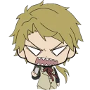 😠 emoji Kunikida @Nekostickerss Telegram sticker 17 of 95