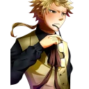 🙁 emoji Kunikida @Nekostickerss Telegram sticker 23 of 95