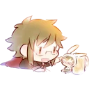 Sticker from Kunikida @Nekostickerss